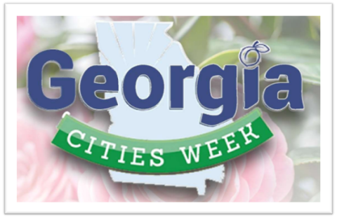 GA Cities Week Words with Border