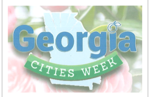 GA Cities Week Words with Border